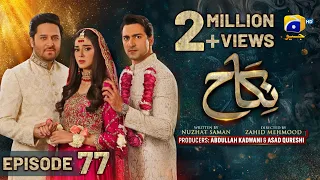 Nikah Episode 77 - [Eng Sub] - Haroon Shahid - Zainab Shabbir - 6th April 2023  - HAR PAL GEO