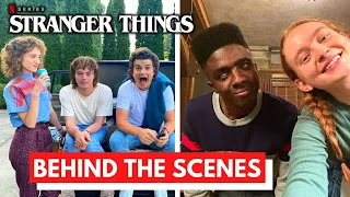 Stranger Things Behind The Scenes Photos