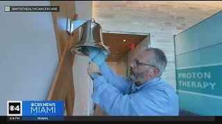 South Florida man honors his dad by cleaning cancer bell