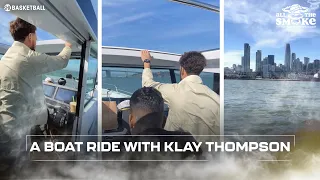 A Behind-The-Scenes Boat Ride WIth Captain Klay Thompson | ALL THE SMOKE Warriors Takeover