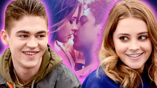 Hero Fiennes-Tiffin & Josephine Langford REACT to THIS about 'After We Collided' + dating IRL?!