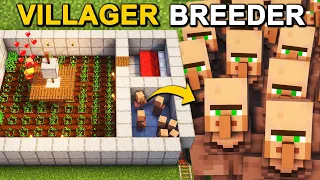 The BEST Infinite Villager Breeder Farm in Minecraft 1.20 (Tutorial)