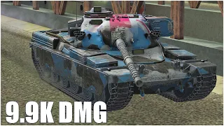 Chieftain MK.6 ● 9.9K DMG 5 KILLS ● WoT Blitz