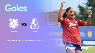 Independiente Medellín vs. Deportes Tolima (goles) | Liga Femenina BetPlay Dimayor 2023 | Fecha 11