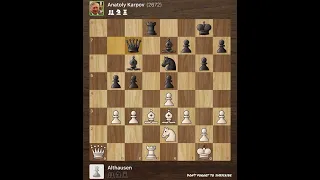 Althausen vs Karpov • Riga, 1970