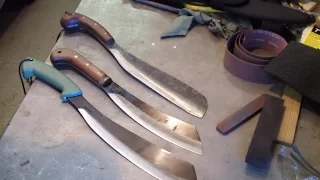 Q&A Machetes, Knives, Sharpening and Saws