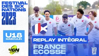 [REPLAY] Festival des Six Nations Masculin U18 2023  - France/Écosse - Match complet