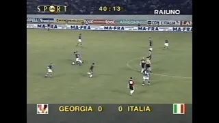 Georgi Kinkladze vs Italy  - WC 1998 (Qualifier) - 10/09/1997 GEORGIA - ITALY  0 - 0