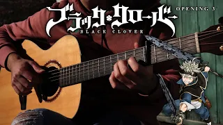 (Black Clover OP 3) Black Rover - Fingerstyle Guitar Cover (with TABS)