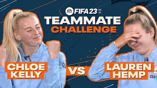 FIFA 23 Guess the Teammate! | Chloe Kelly vs Lauren Hemp