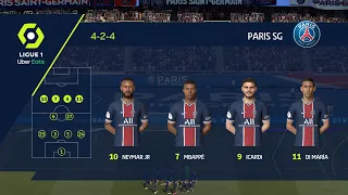 FIFA 21 | PSG vs Marseille - Parc des Princes (Full 4K Gameplay)