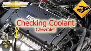 Checking Coolant | Chevrolet Cruze