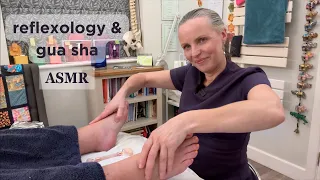 Gorgeous Swiss Reflex Treatment + Rose Quartz Roller + Brazilian Toe Technique | Unintentional ASMR