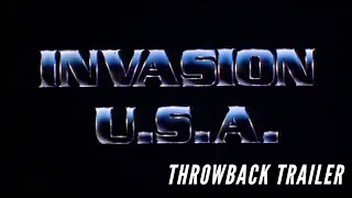 Invasion U.S.A. 1985 Throwback Trailer 1080 HD Chuck Norris Richard Lynch Melissa Prophet