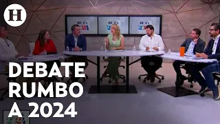 Debate rumbo a 2024: Morena, PAN, MC, PRI y PRD discuten lo mejor para la CDMX