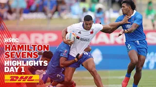 France Eliminate Series Leaders Samoa! | Hamilton Day 1 Men's Highlights