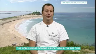 The World's Most Extreme Support Group: Bite Club | This Morning