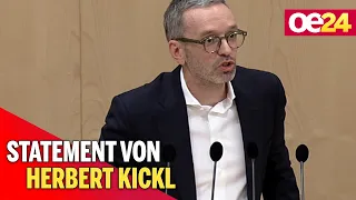 Kickl: Besser wäre ein ''Tritt zurück''-Paket