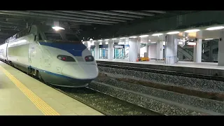 20210415 코레일 동대구역 진입 (KTX 040 부산발 서울행 열차) Korea Rail