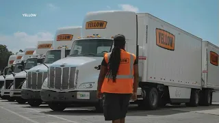 99-year-old trucking company Yellow shuts down, putting 30,000 out of work