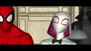 Gwen Stacy, Peter Porker & Peter B  Parker - Deleted Scene from Spiderman Into the Spider Verse