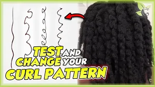 CURL PATTERN - How to TEST, CHANGE and CARE