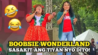 BOOBSIE WONDERLAND PINASAKIT ANG TIYAN NG QUEZON CITY!