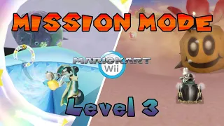 MISSION MODE Level 3 in MARIO KART WII | Variety Pack 2.0