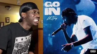 HE GOT HIS FOOT ON THE GAS! | Lil Tjay - Go In | Reaction