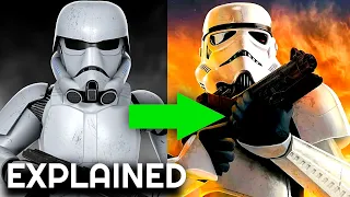 when are REAL Stormtroopers showing up in Bad Batch?
