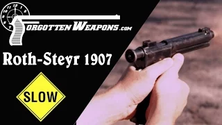 Slow Motion: Roth Steyr 1907