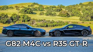 2013 Nissan GT-R Black Edition vs 2024 BMW M4 Competition xDrive - Head to Head Review!