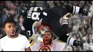 THIS IS CRAZY! NHL Mic'd Up Fights REACTION