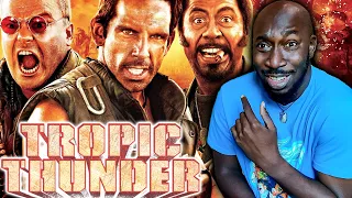 HOW DID THEY MAKE THIS MOVIE?!?!?! | Tropic Thunder Reaction