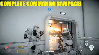 Complete Clone Commando RAMPAGE! | Nobody taking Kamino with these guys defending it! - SWBF2