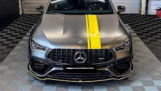 MERCEDES AMG CLA45s A45s - 500hp - FI EXHAUST Downpipe and STAGE 2 Tune with FLAMES and pops