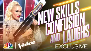 The Coaches Use New Skills, Get Confused and Laugh Throughout - Voice Blind Auditions 2020 Outtakes