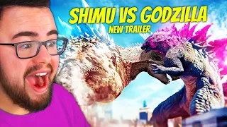 GODZILLA vs SHIMO | Godzilla X Kong New Trailer Reaction!