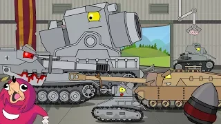 Birth of a monster (ALL EPISODES) -  Cartoons about tanks