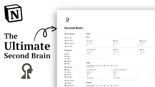 The Ultimate Second Brain in Notion (Template Tour)