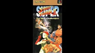 Super Street Fighter II: The New Challengers SUPER FAMICOM - Vega/M. Bison (1080p/60fps)