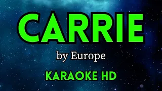 Carrie - Europe (HD Karaoke)