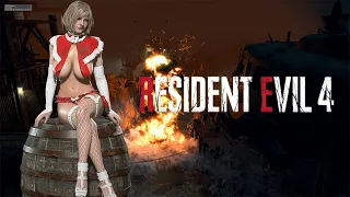 Resident Evil 4 Remake - Ashley Xmas Outfit - Pay Piggy Showcase - 4K