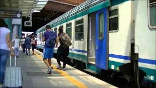 Treni stazione tiburtina Roma HD trains - railways