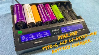 XTAR VC8 มีจอ LCD เครื่องชาร์จสุดล้ำ ชาร์จไวทันใจ อัดกันไป8ก้อนพร้อมๆกัน จ่ายกระแสสูงสุดถึง3แอมป์!!