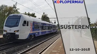 Treinen op station Susteren - 12 oktober 2018