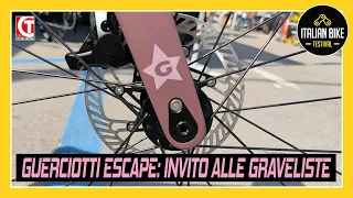 ITALIAN BIKE FESTIVAL 2021 / Guerciotti con la Escape lancia un invito anche alle graveliste