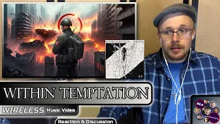 Reaction to...WITHIN TEMPTATION: WIRELESS (Music Video) (With Lyrics)