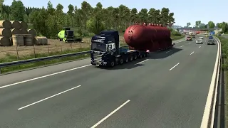 ETS2 в 4K   Доставка Берлин-Щецин