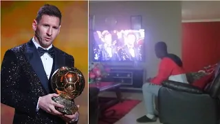 Messi wins 7th Ballon Dor Reaction